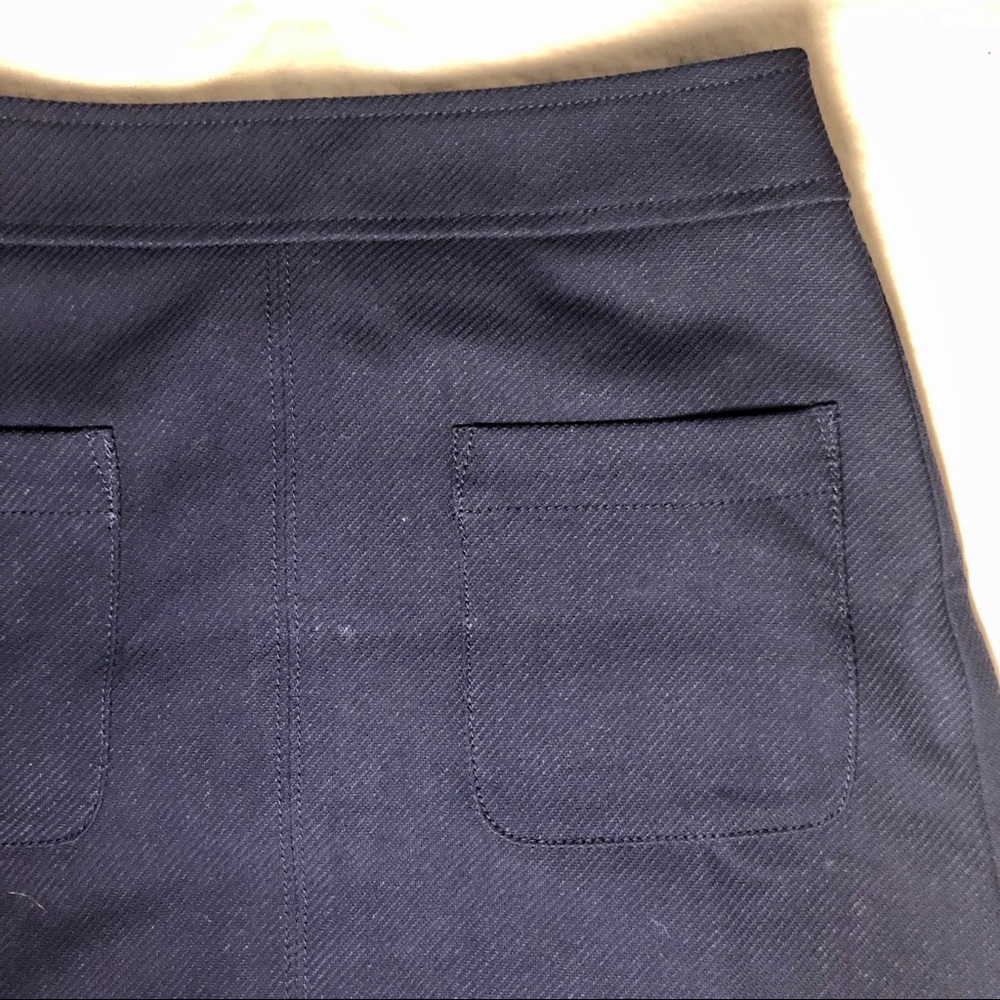 LOFT Navy Skirt